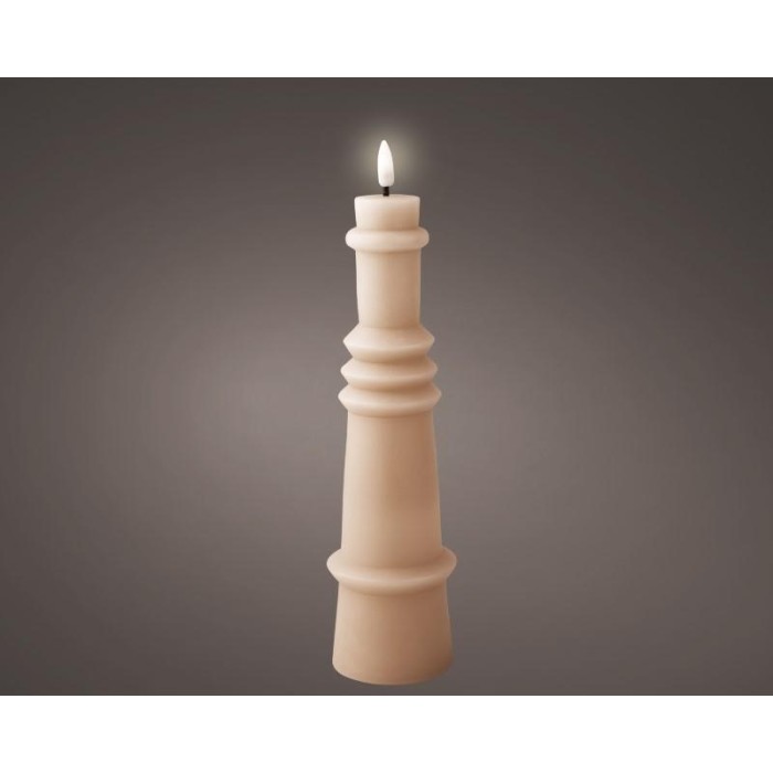 CANDELA LED PINK H.26.8XD.6.7 CM.